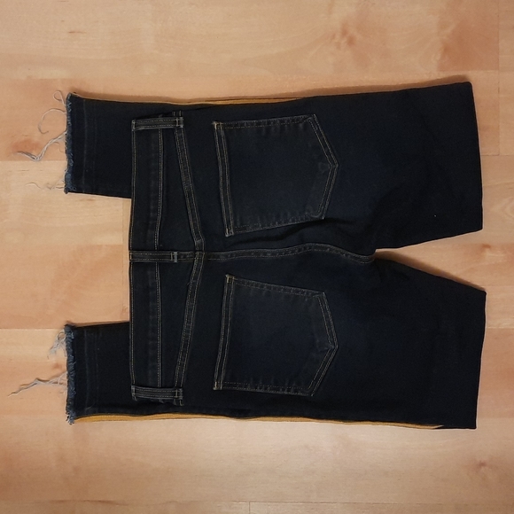 Veronica Beard Debbie 10" Skinny Tuxedo Stripe Jeans - Picture 3 of 16